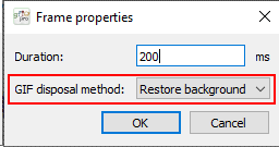Setting WebP frame disposal method
